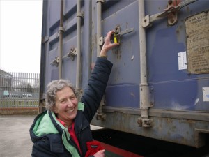 024-19th March 2016-Judith seals the container